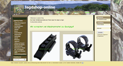 Desktop Screenshot of jagdshop-online.de